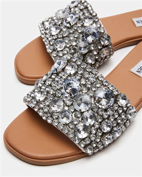 steve madden rhinestone sandals dupes.